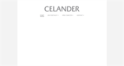 Desktop Screenshot of celander.se