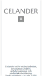 Mobile Screenshot of celander.se